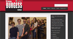 Desktop Screenshot of judgesteveburgess.com